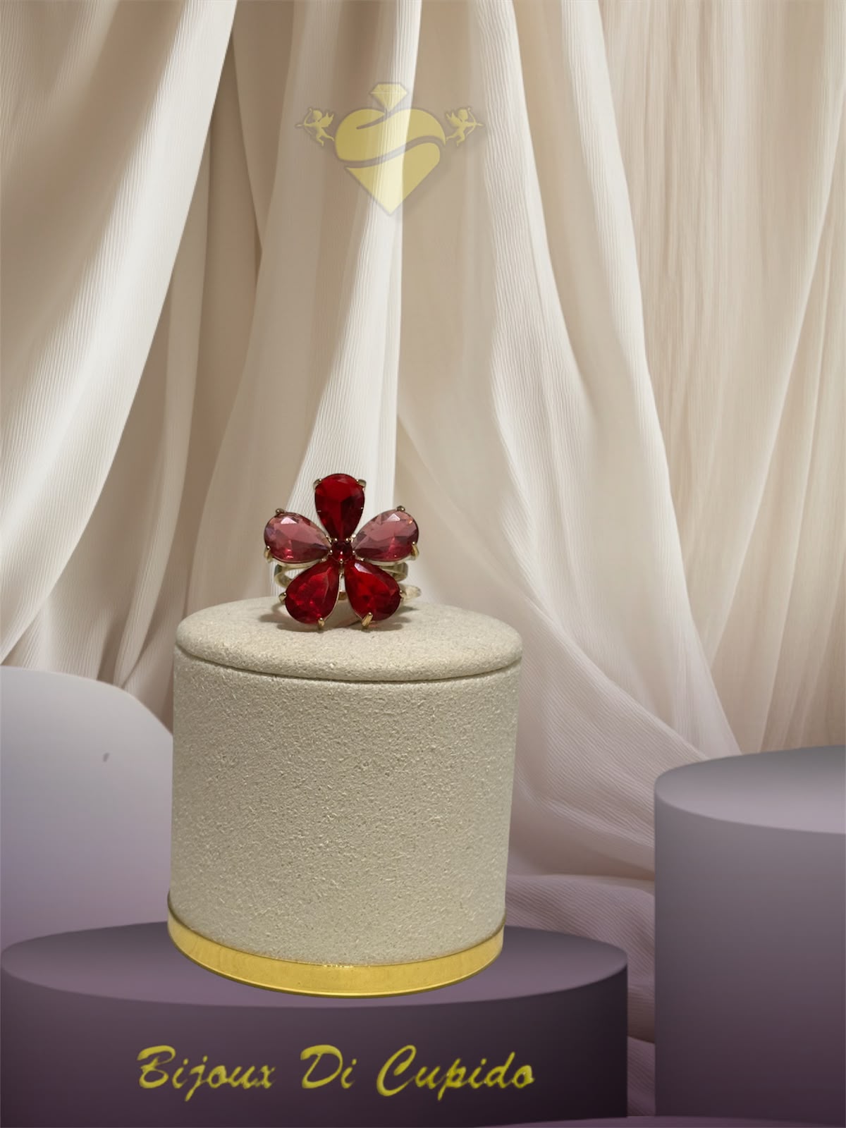 Anello Iceberg Flower