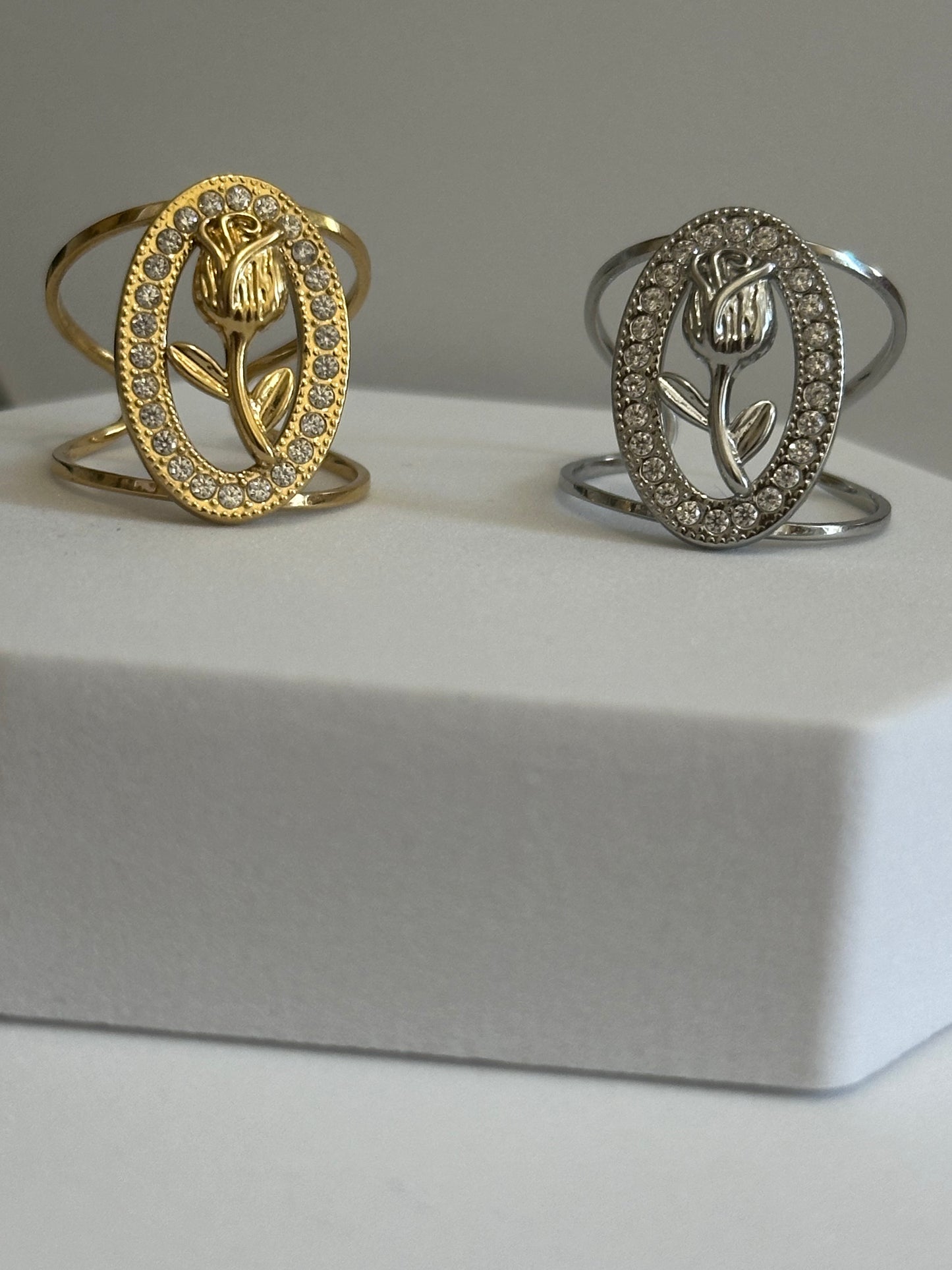 Anello Bocciolo Di Rosa