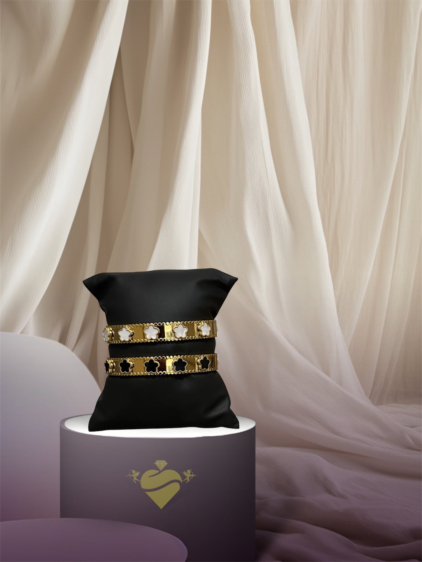 Bracciale Rigido Flowers