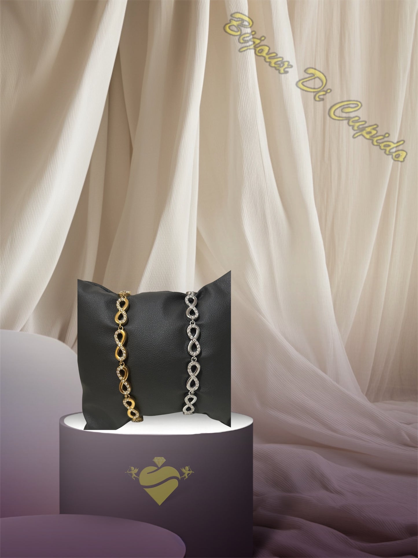 Bracciale Infinity Zirconia