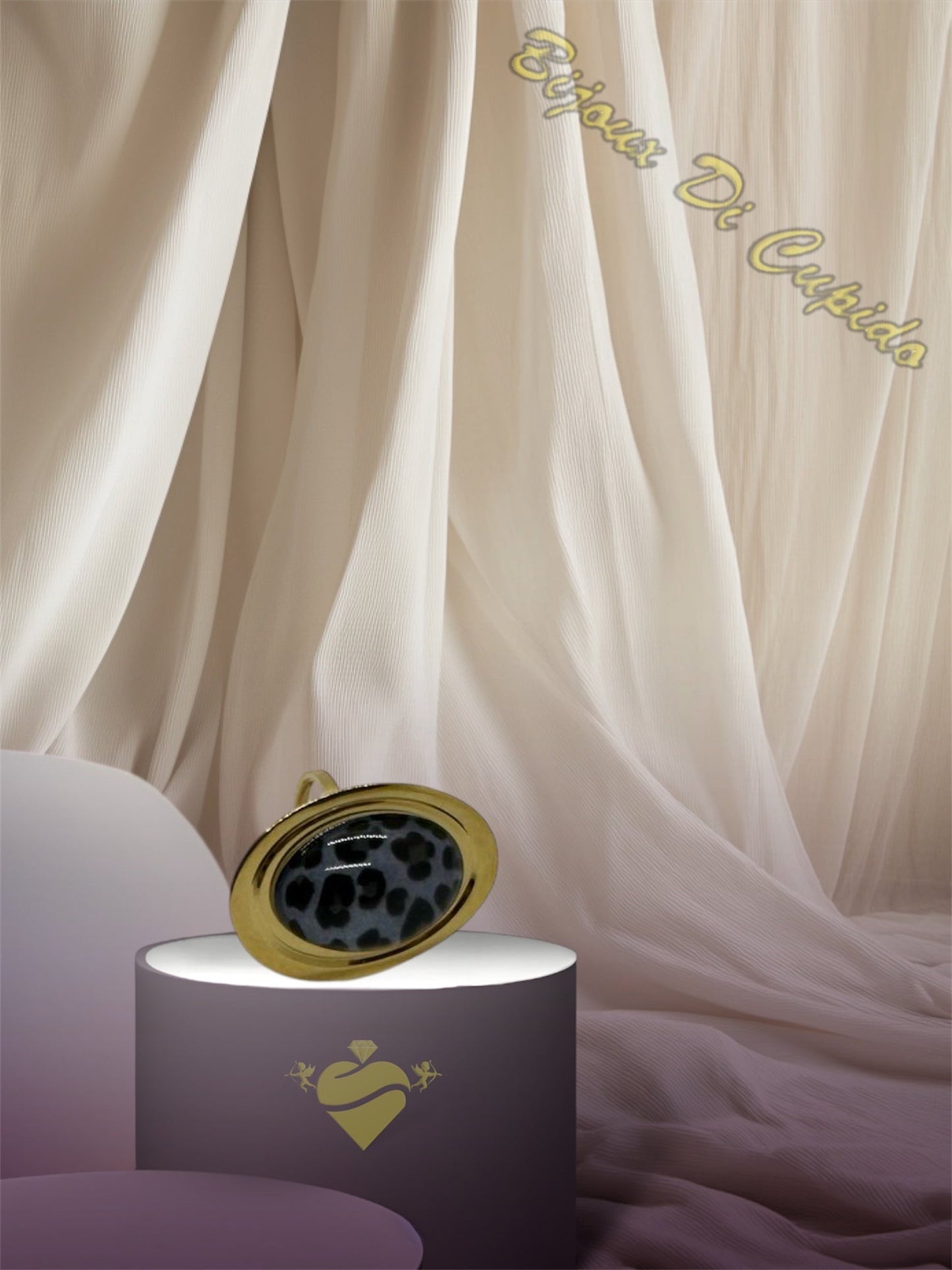 Anello Ovale 3D Animalier