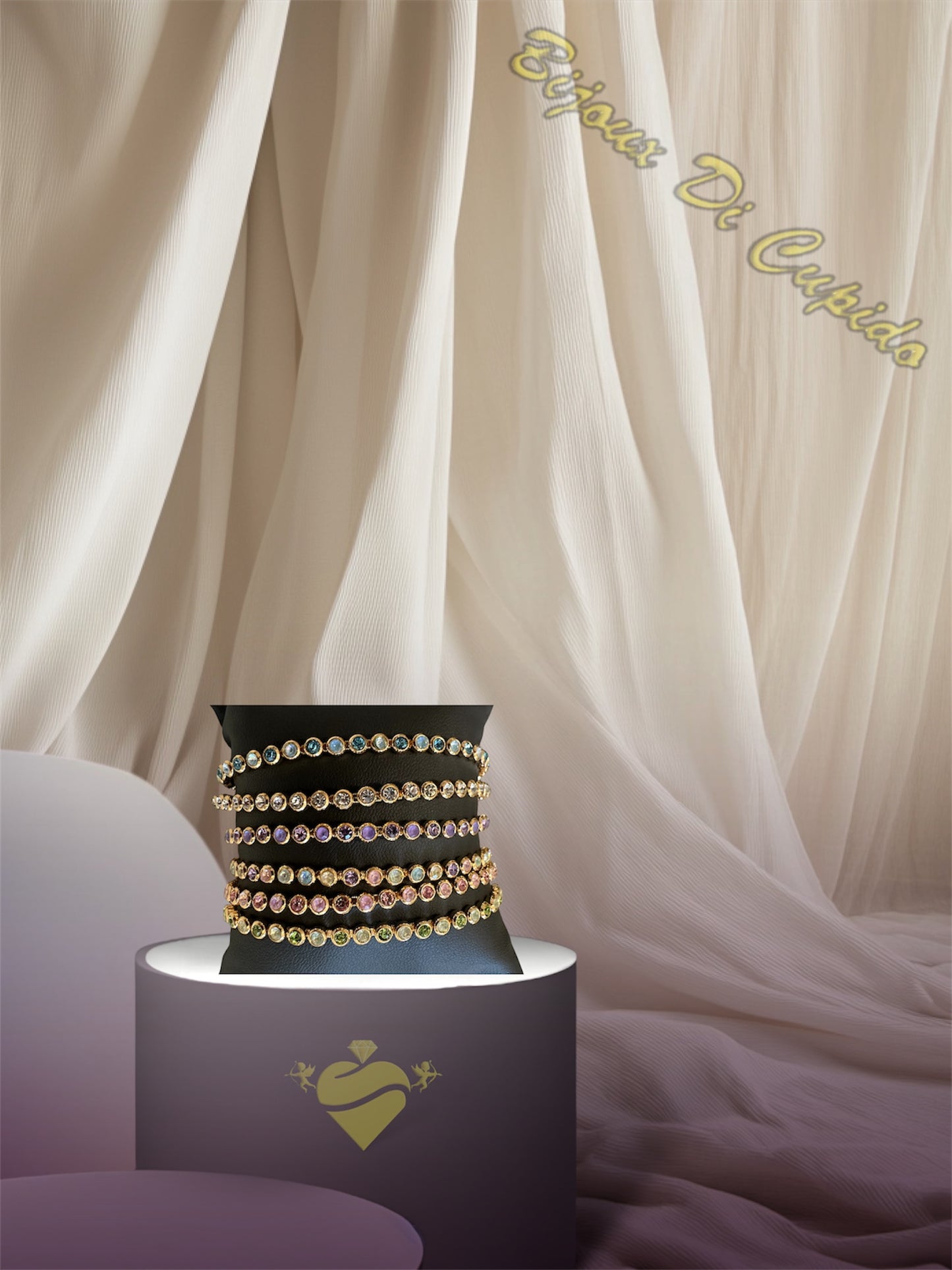 Bracciale Cubic Opalescente