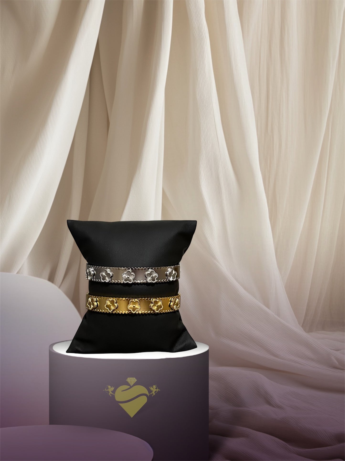 Bracciale Rigido Flowers