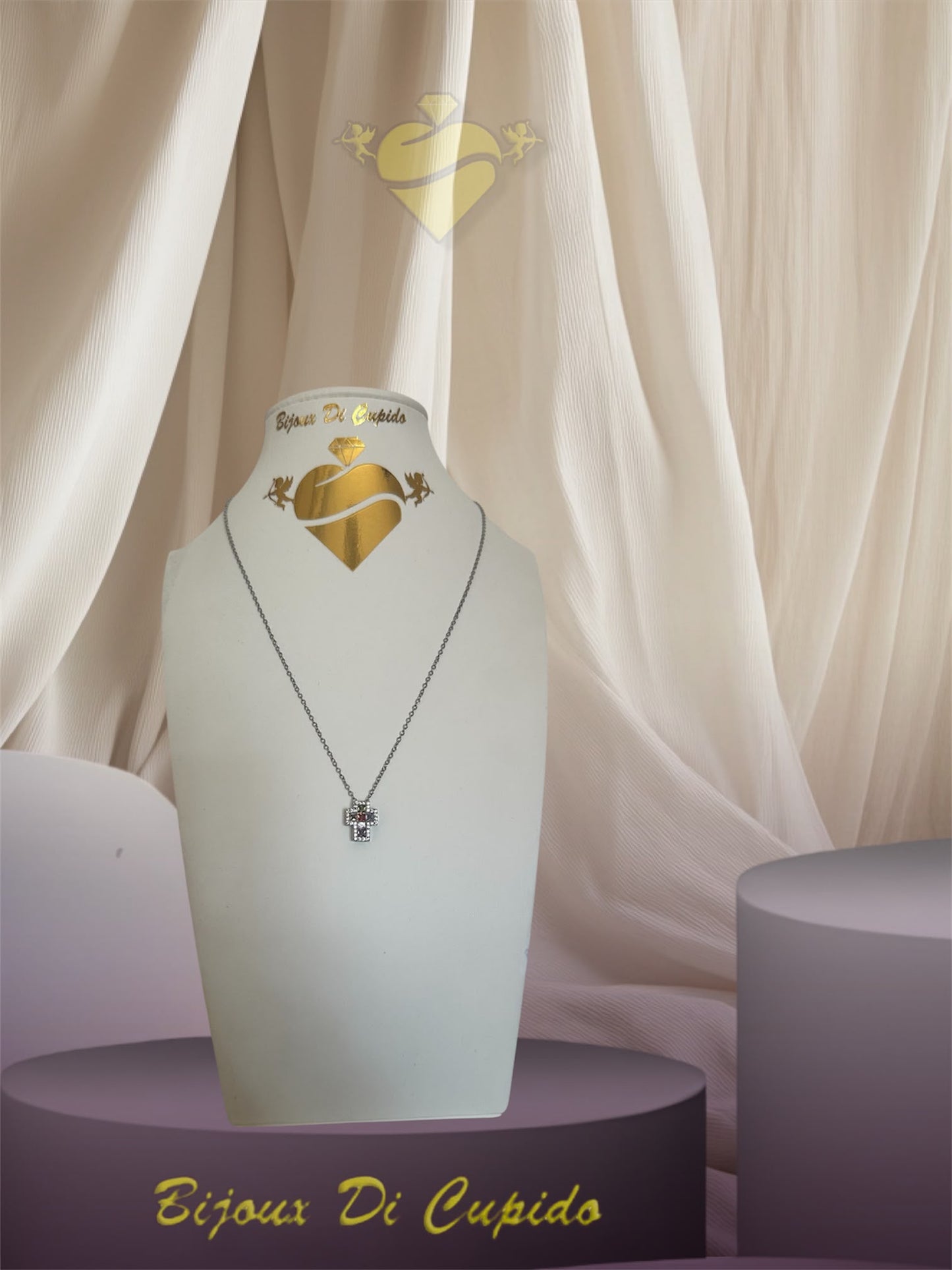 Collana Croce Delicata