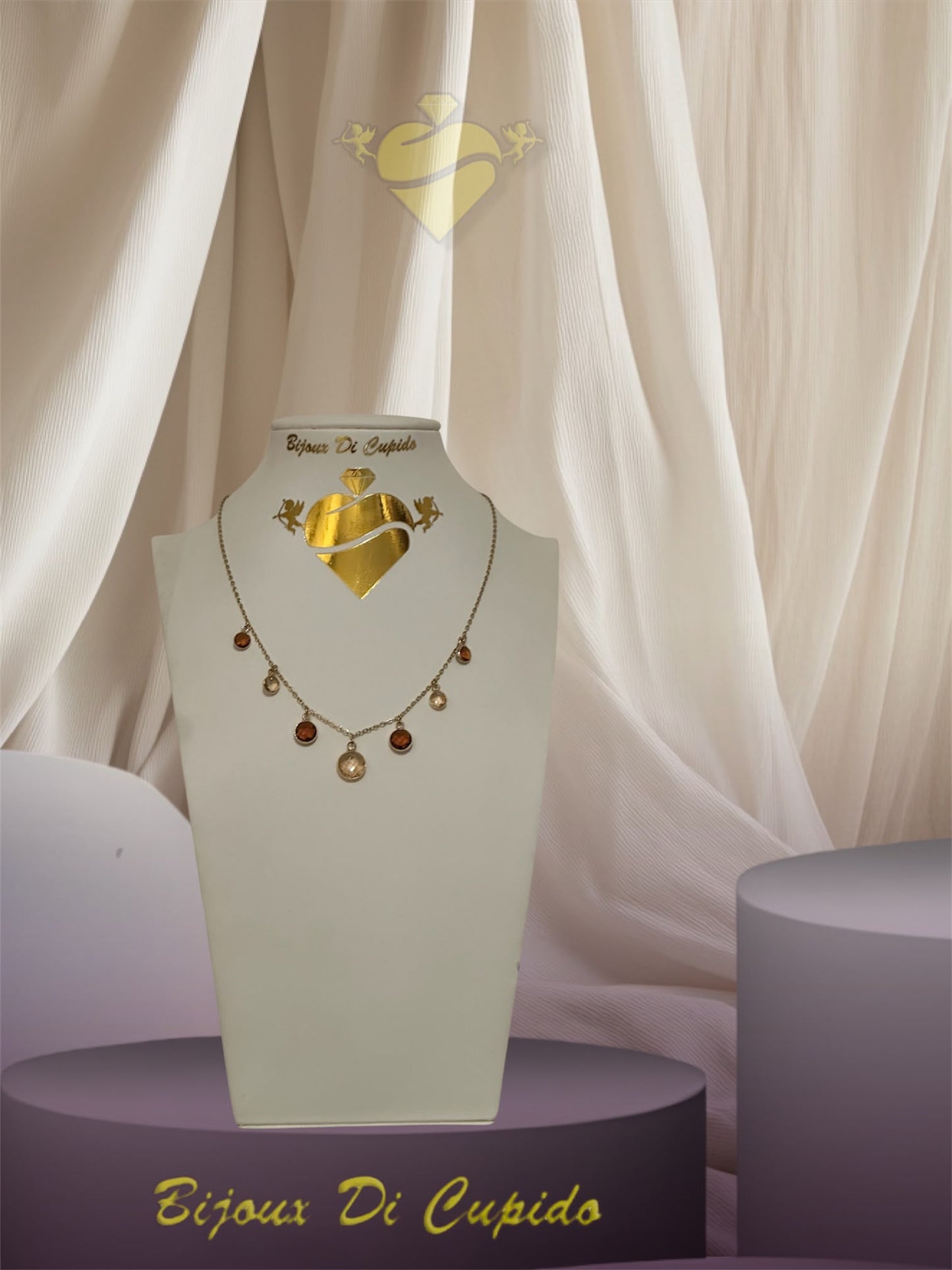 Collana Cascata Cristal