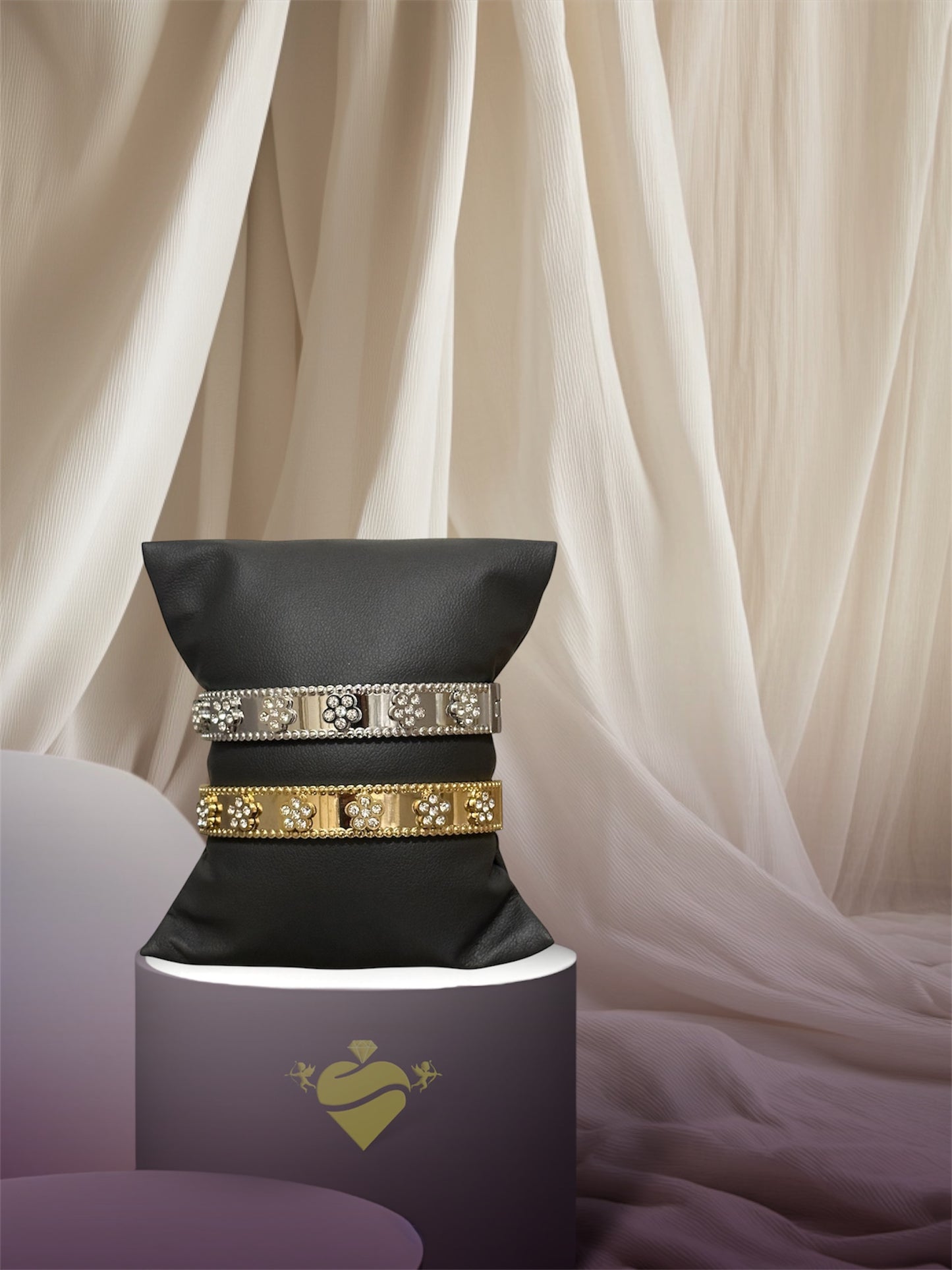 Bracciale Rigido Flowers Brilliant