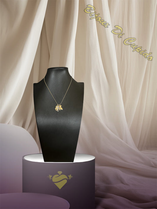Collana Tris Charms