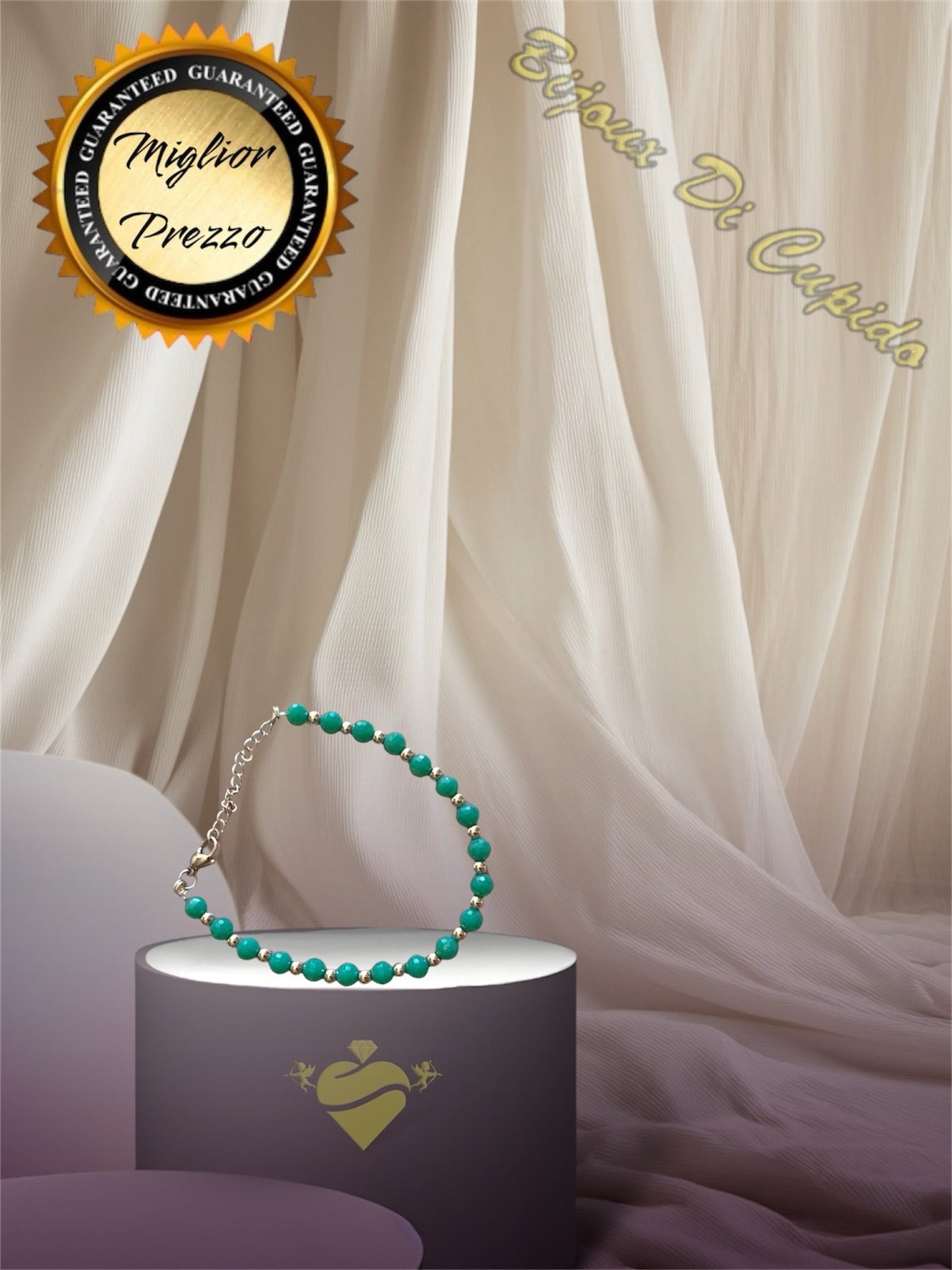 Bracciale Pietre In Vetro