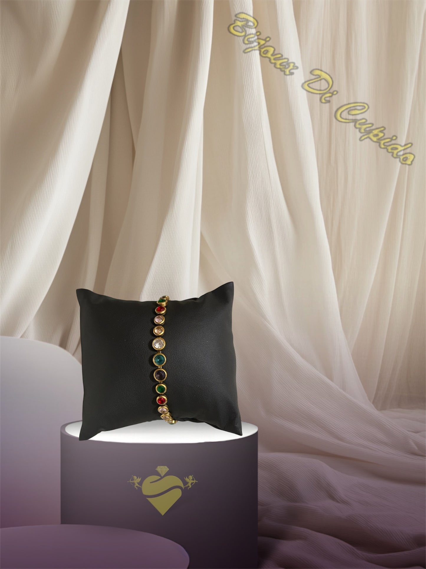 Bracciale Tennis Cubic Tris