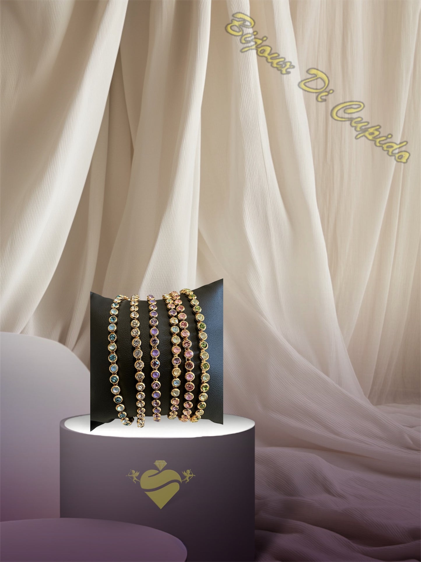 Bracciale Cubic Opalescente