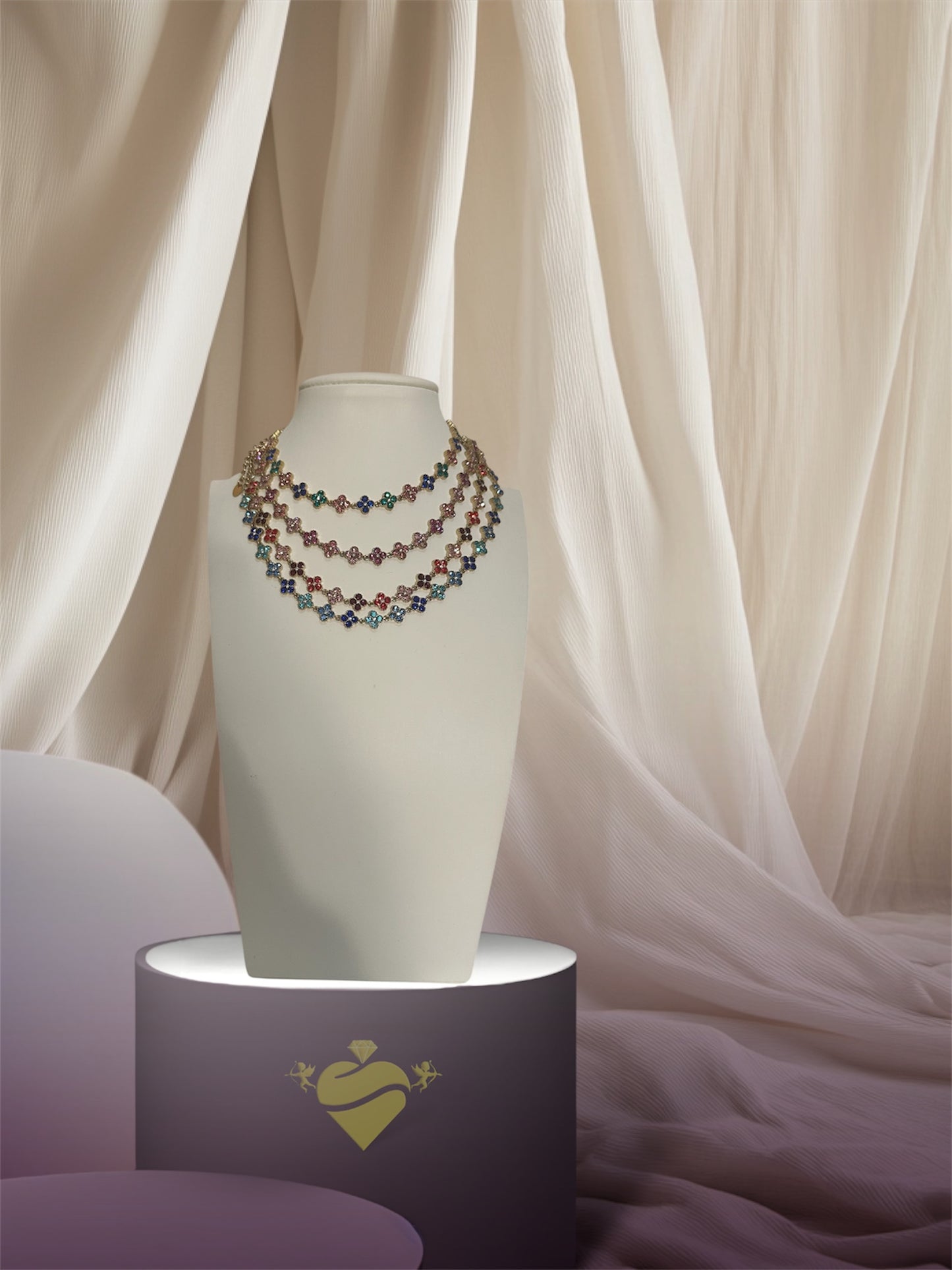 Collana Carezza di Petali