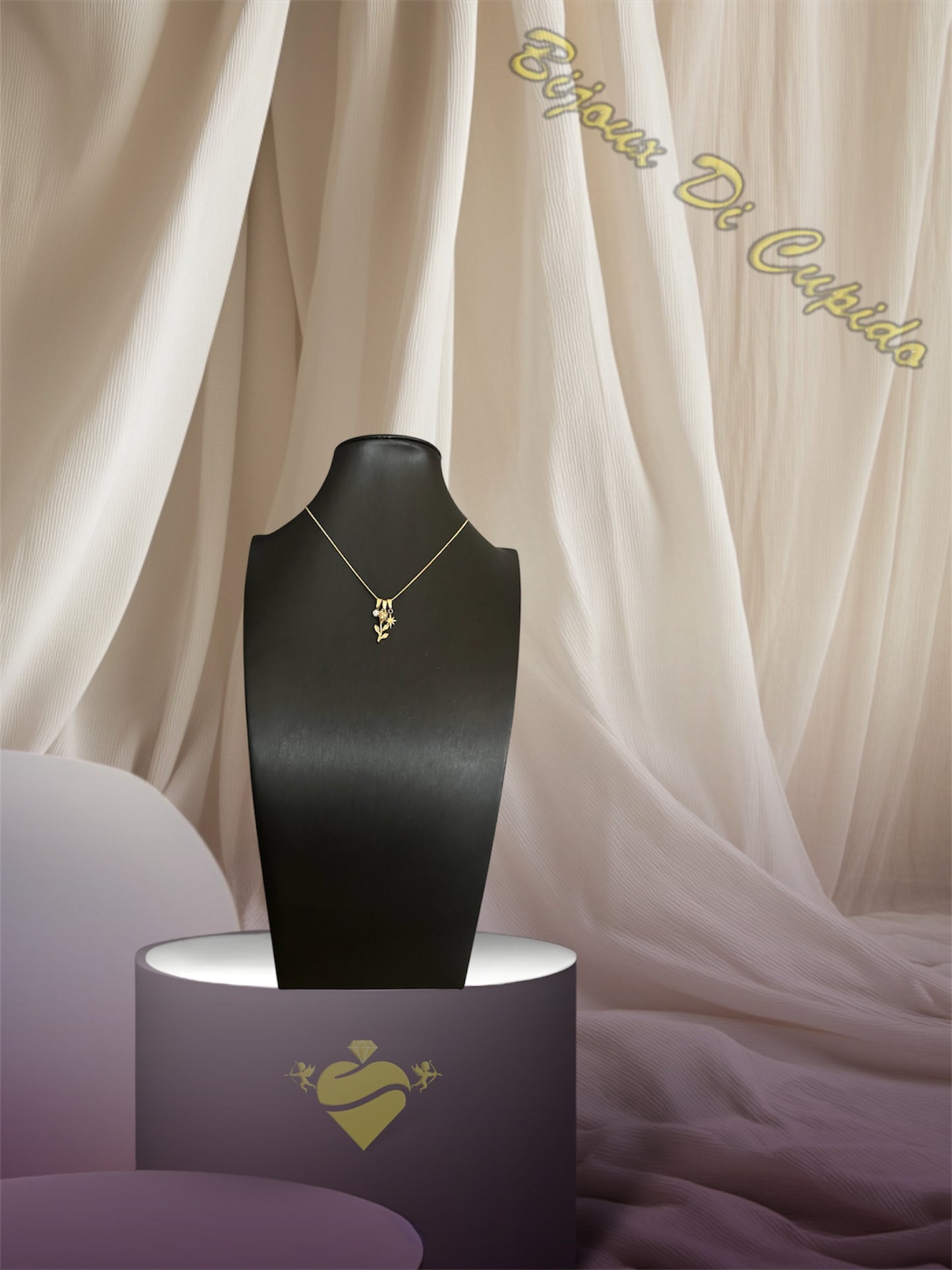 Collana Tris Charms Flower