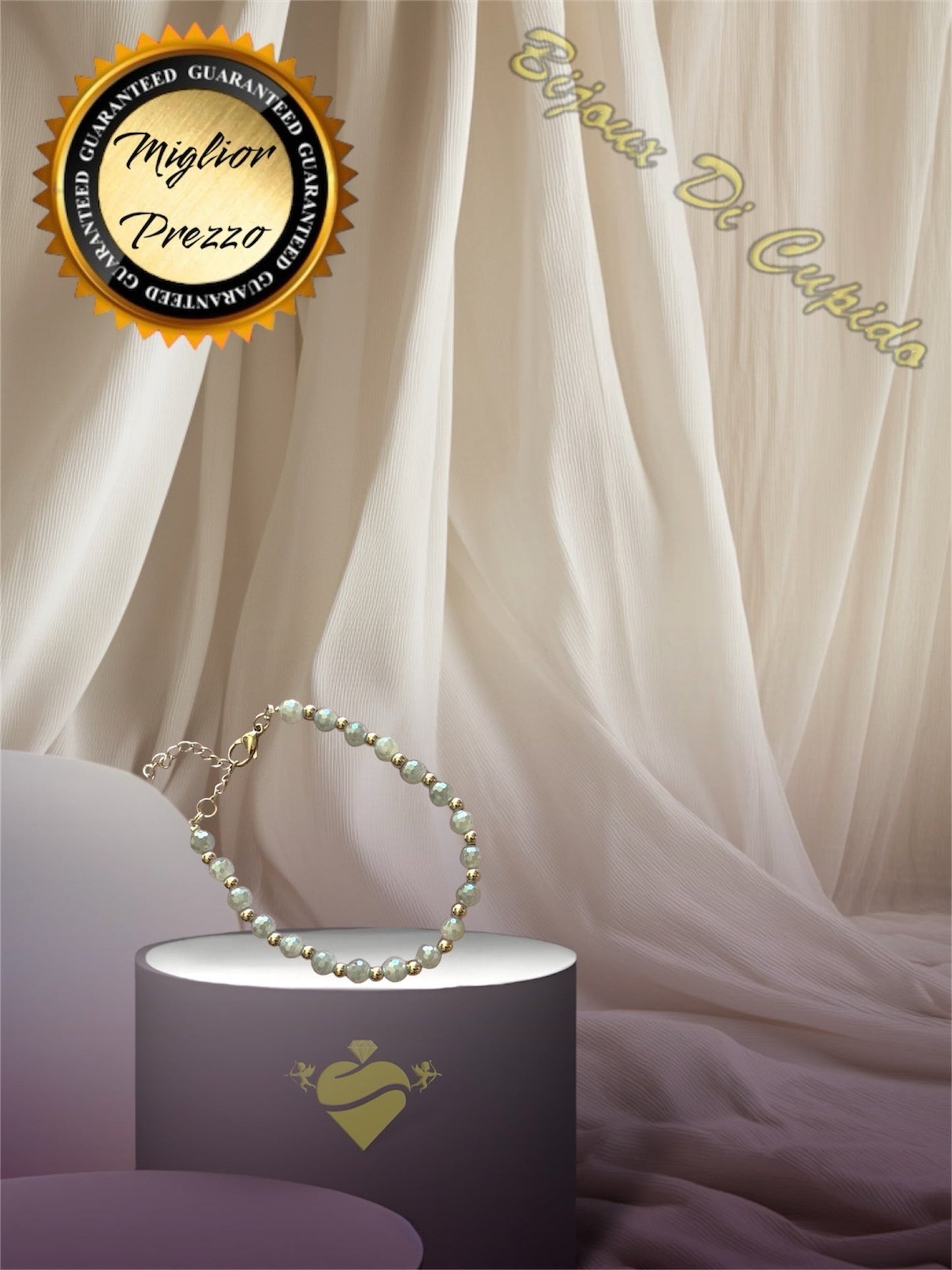 Bracciale Pietre In Vetro