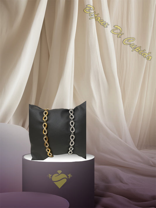 Bracciale Infinity Zirconia