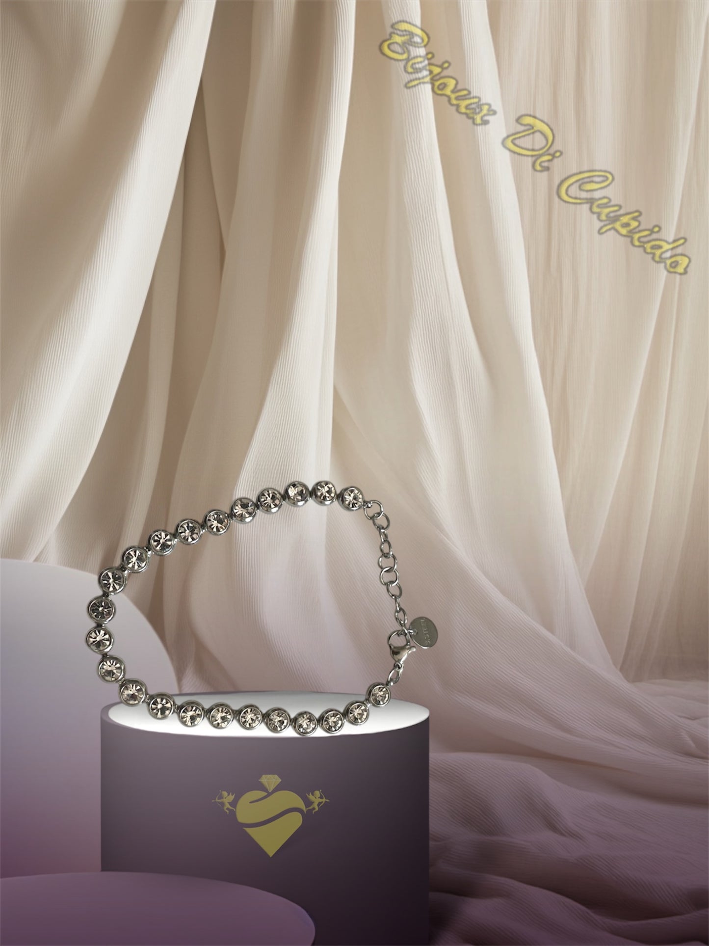 Bracciale Tennis Medium Cubic