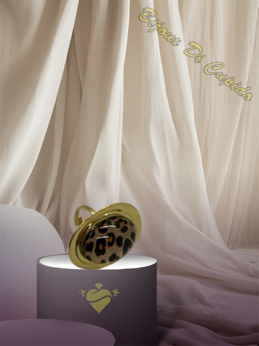 Anello Ovale 3D Animalier