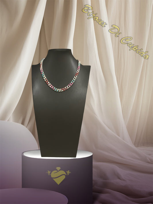 Collana Groumette Smaltata