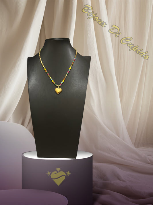 Collana Pepite E Pietre Love
