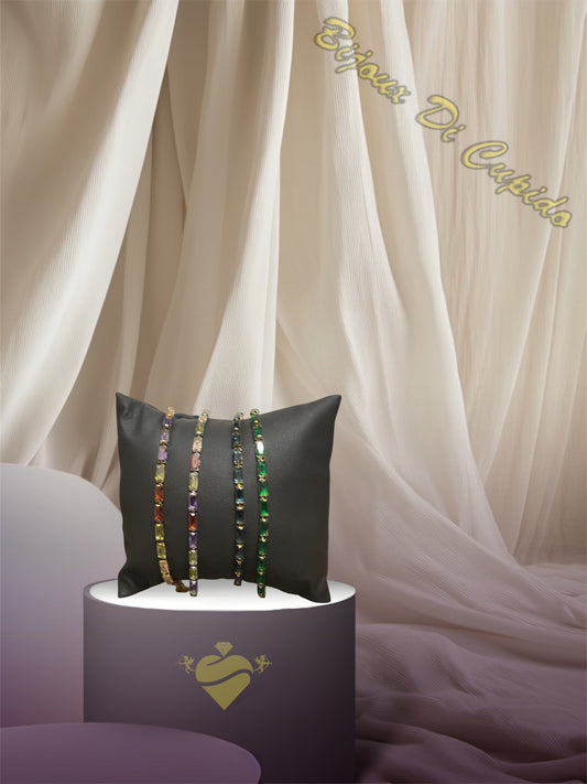 Bracciale Baguette Orizzontali