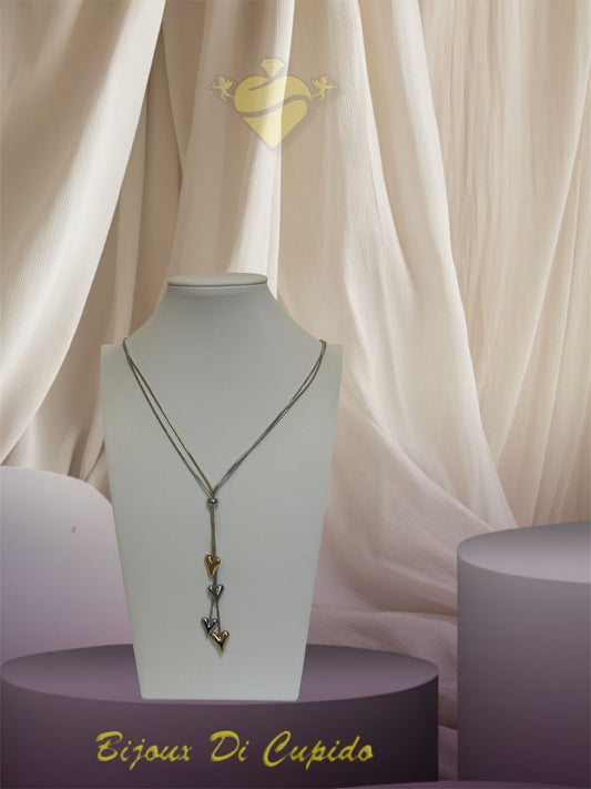 Collana Love Bicolor