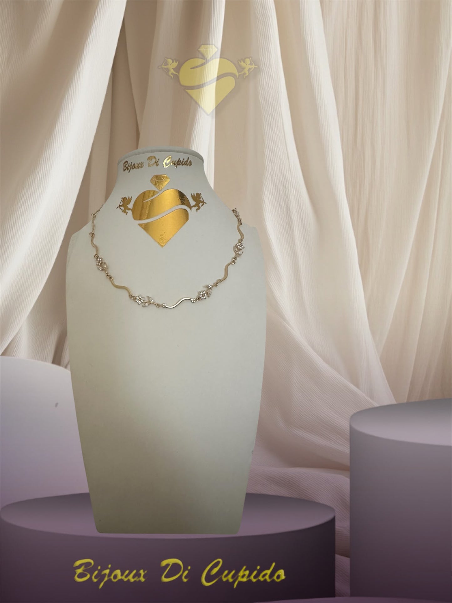 Collana Onde Flowers