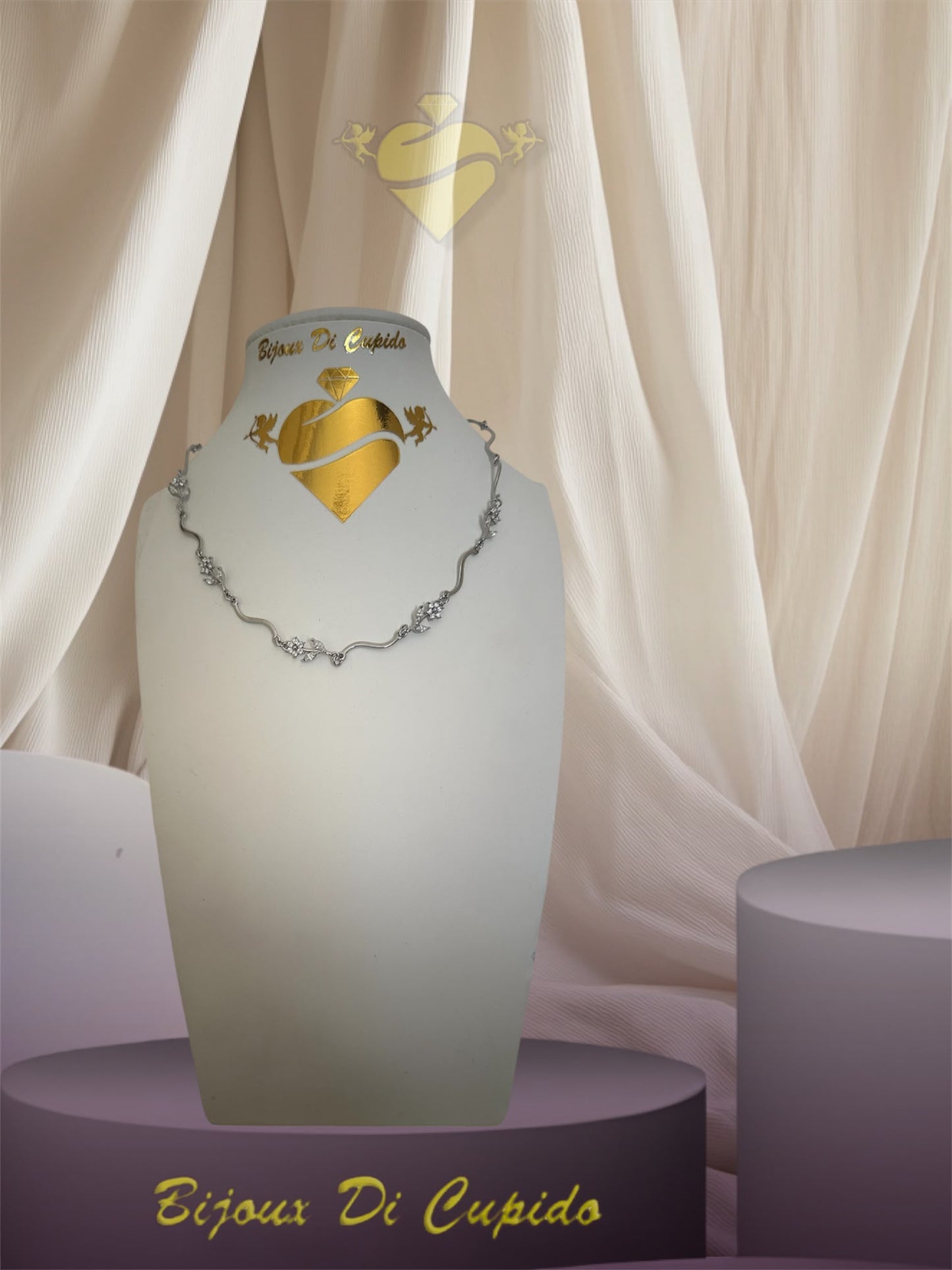 Collana Onde Flowers