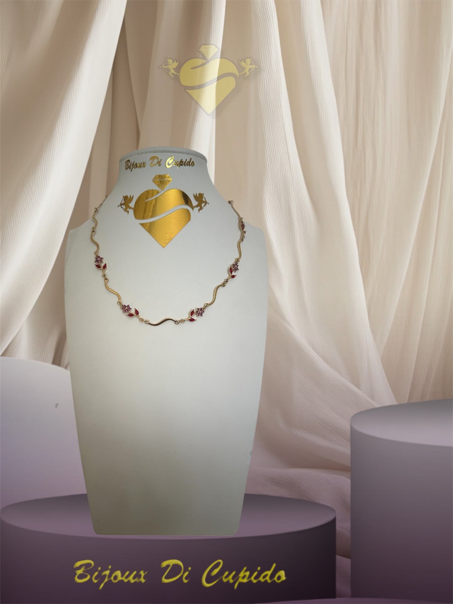 Collana Onde Flowers