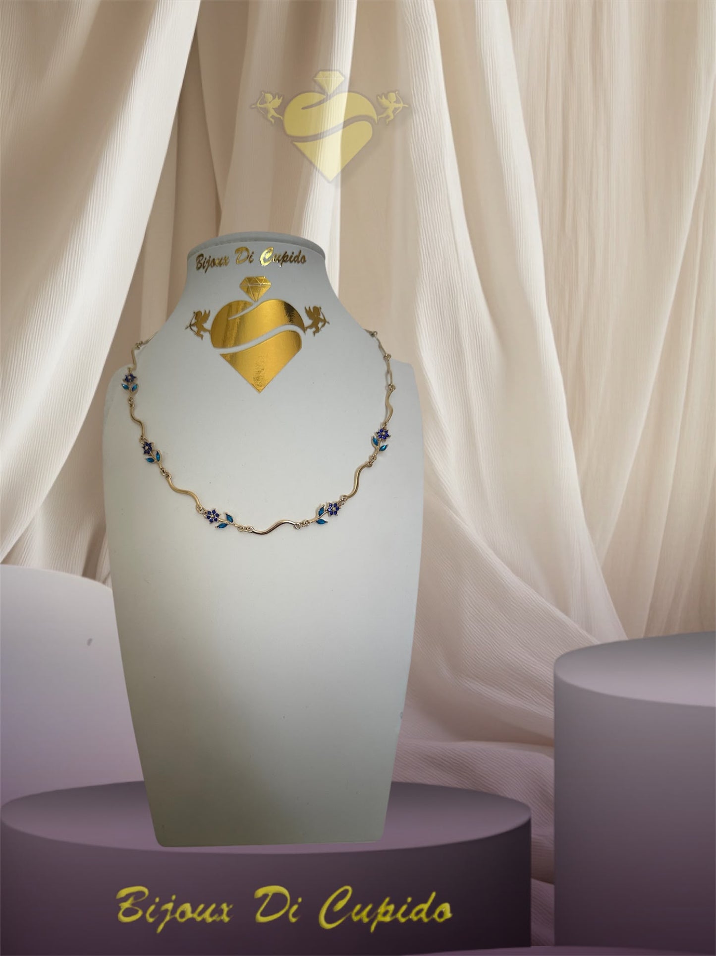 Collana Onde Flowers