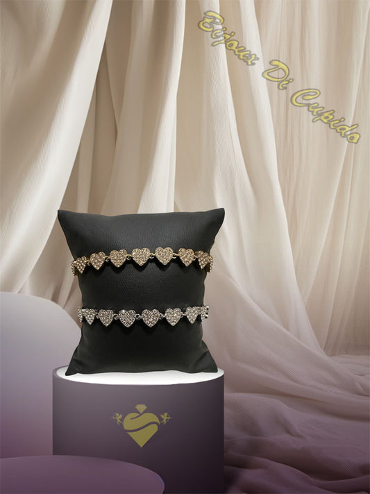 Bracciale Cuori Pave'