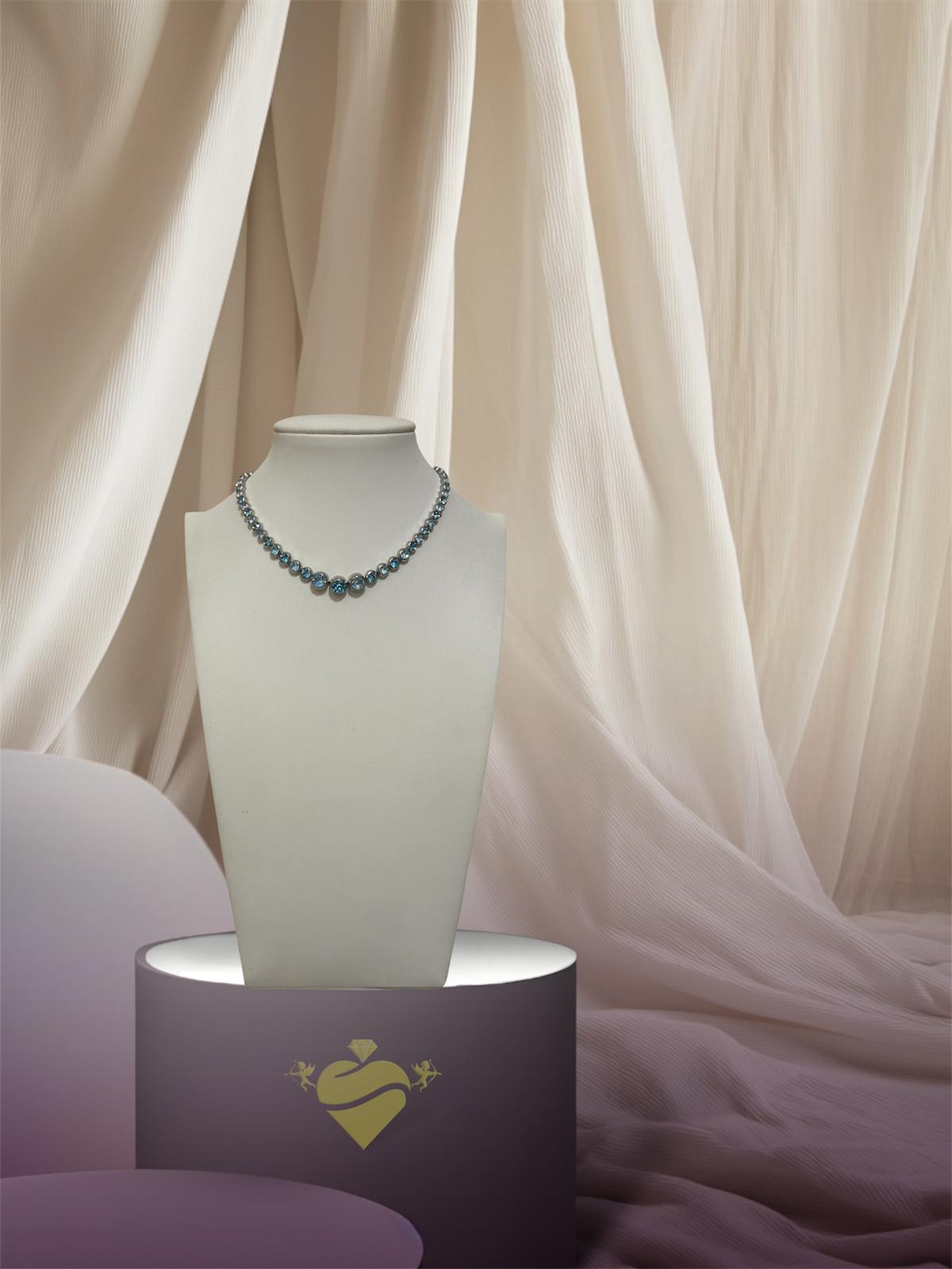 Collana Tris Cubic Maxi
