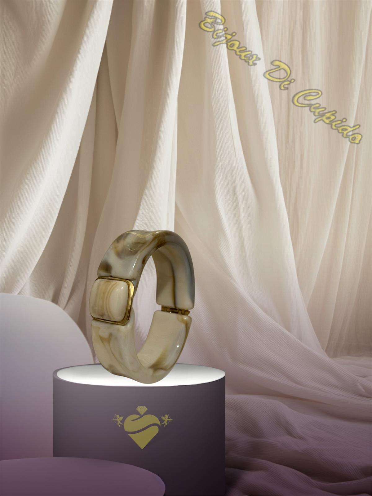 Bracciale Rigido Marmo